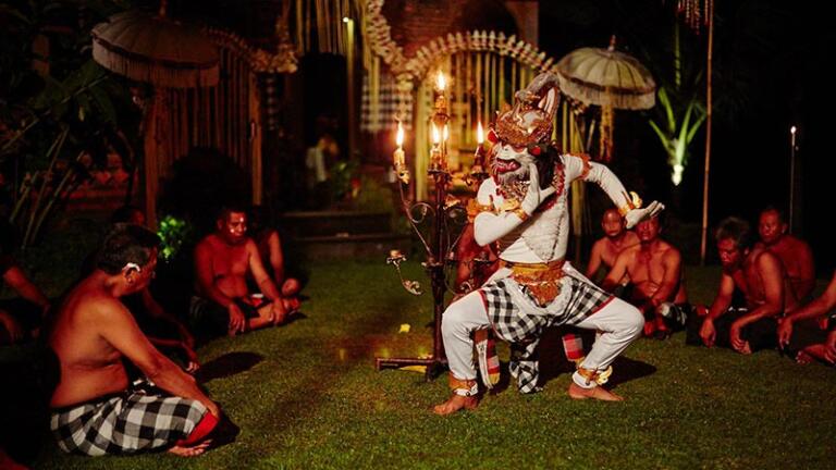 Balinese Dance at Chapung Sebali Ubud